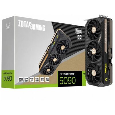 Carte graphique gaming -ZOTAC NVIDIA GeForce RTX 5090 Solid OC - ZT-B50900J-10P - 32Go