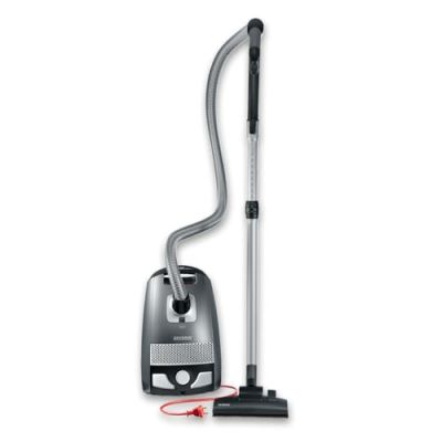 Aspirateur traineau avec sac -SEVERIN SPower 750 W - 72 dB - 3 L - 72dB - Silencieux - Gris platine
