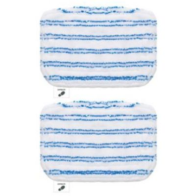 Polti Vaporetto PAEU0394 kit de 2 serpillières microfibres pour nettoyer tous types de sols, compatible avec Polti Vaporetto Style
