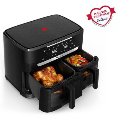 Moulinex - Friteuse Sans Huile  Xxl Dual Easy Fry Infrared Ez9478f0