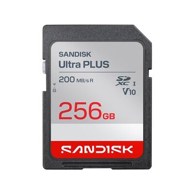 micro SDHC et SDXC Ultra Plus 256 Go UHS-I