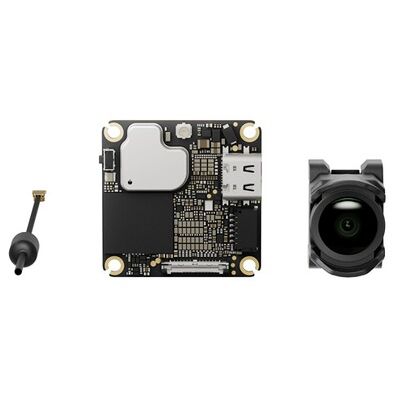 DJI O4 Wide Air Unit pour drone FPV, FOV ultra-large de 159°, transmission vidéo numérique, latence faible de 20 ms, portée de transmission vidéo max de 10 km, enregistrement vidéo 4K/60 ips