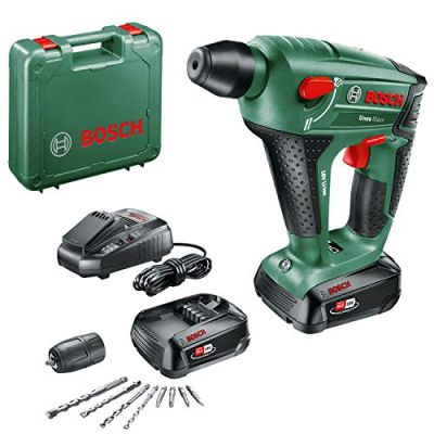 Bosch Perceuse sans fil Uneo Maxx (2 batteries, 2,5 Ah, système 18 volts, dans un coffret de transport)