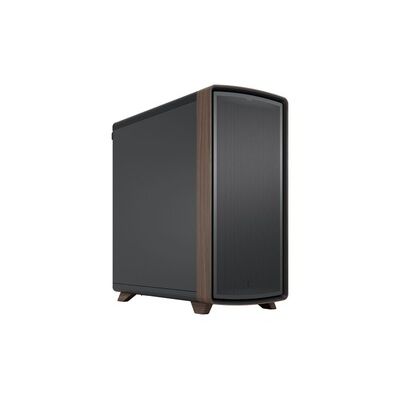 Fractal Design Summit Black Solid – Boîtier PC Gaming | Comprend trois ventilateurs Momentum, des détails en bois courbé et une façade en mesh pour un flux d’air optimal.