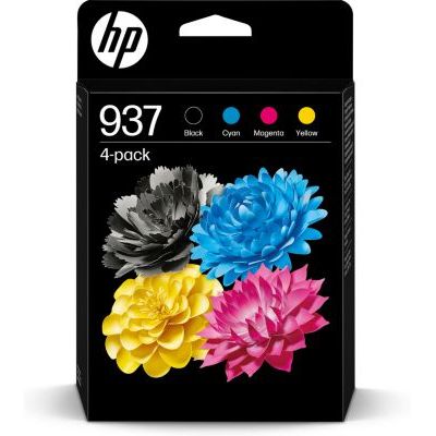 Hp - Cartouche D'encre  937 Noir + 937 3 Couleurs