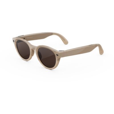 Lunettes Connectées Meta Glasses Panthos Sandstone S Solai Marron