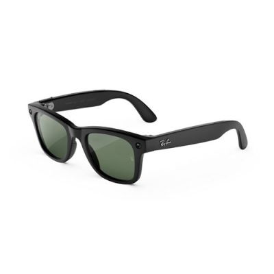 Lunettes connectées Meta RBM3 Wayfarer GS Noir mat Gris