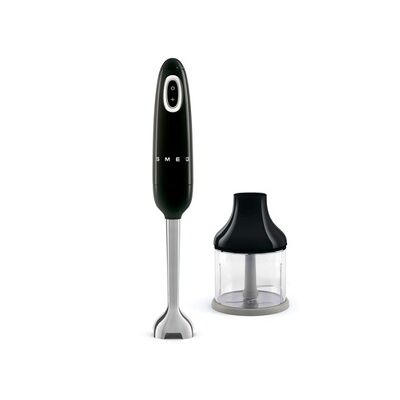 Mixeur plongeant SMEG HBF00BLEU- Années 50 - Noir