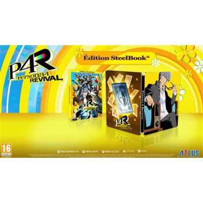 Jeu Persona 4 Revival Edition SteelBook sur PS5