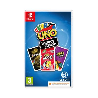 Jeu UNO Legacy sur Nintendo Switch (code de la boite)