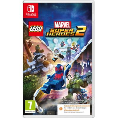 Jeu LEGO Marvel Super Heroes 2 sur Nintendo Switch (code dans la boite)