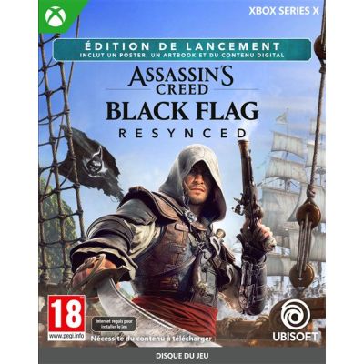 Jeu Assassin's Creed Black Flag Resynced édition de lancement sur Xbox Serie X
