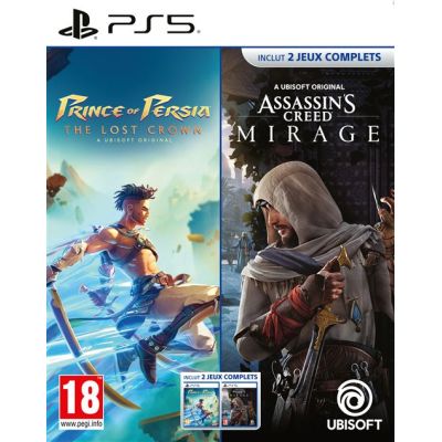 Bundle Compilation Prince of Persia : The Lost Crown PS5 + Assassin's Creed Mirage sur PS5