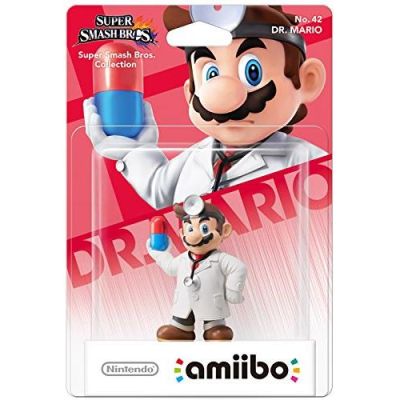 Figurine Amiibo Dr Mario Série Super Smash Bros Numéro 42