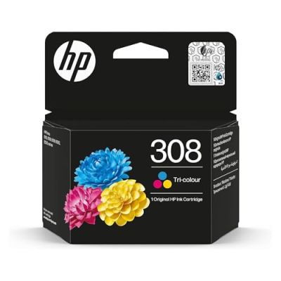 Cartouche d’Encre HP Original Cyan Magenta Jaune 308