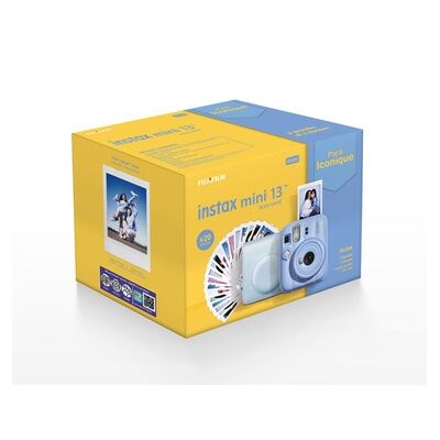 Pack iconique Mini 13 Bleu + 1 Housse + 1 Pack de 20 films