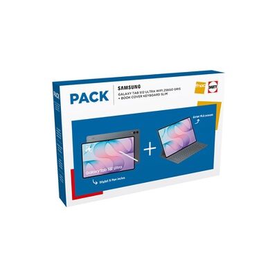 Pack Samsung Galaxy Tab S12 Ultra 14,6" 256 Go Gris + Etui Clavier