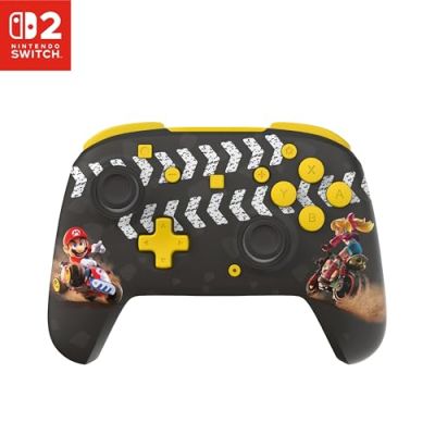 Manette de gaming Sans fil RGB sans fil Nintendo Switch 2 Rematch Mario Kart World  - Compatible Switch Switch Lite et OLED