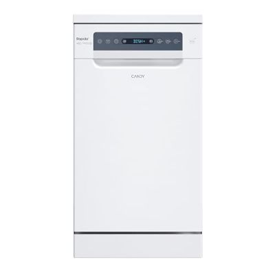 Lave-vaisselle pose libre CANDY CF0C7SB0FW - 10 couverts - Connecté - L45cm - 47 dB - Blanc