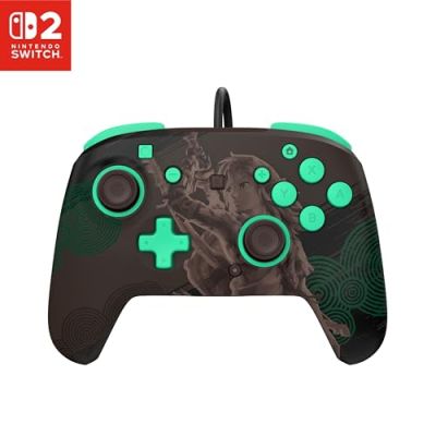 Manette de gaming Nintendo Switch 2 Rematch filaire - The Legend of Zelda