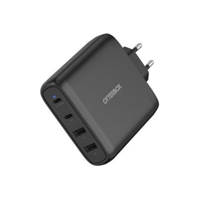Chargeur mural Otterbox pour Smartphone tablettes et ordinateur portable 100 W GaN Noir