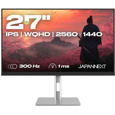 Ecran Pc Gamer Japannext Jn-Ips27g300q-H 27" Wqhd 300hz Ips Hdr10 Amd Freesync