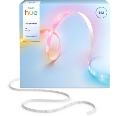 Ruban LED Philips Hue Essential  5m Commande vocale + Dim Switch