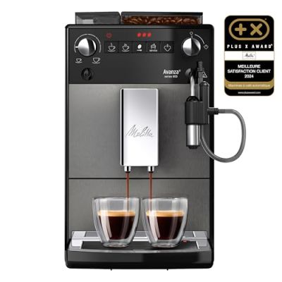 Machine à café MELITTA Avanza F270-100 Réservoir deau 1 5 L - Réservoir à grains 250 g - 1450 W - Gris titanium