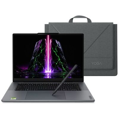 Pack PC portable Lenovo Yoga Pro 9 15N1X11 15.3" OLED 48-165Hz Nvidia RTX Spark N1X 32 Go RAM 1 To SSD Gris Tonnerre + Stylet Yoga Pen 2 + Housse