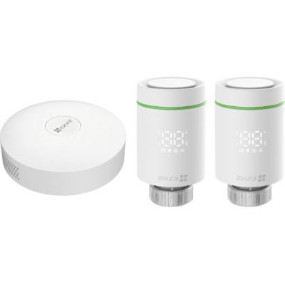 Thermostat Connecté Ezviz 2 Tetes Thermos. + Passerelle A3