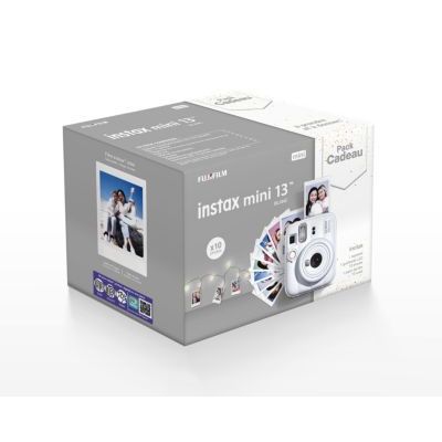 Pack Noel 2026 Appareil Photo Instantané Fujifilm Instax Mini 13 Blanc