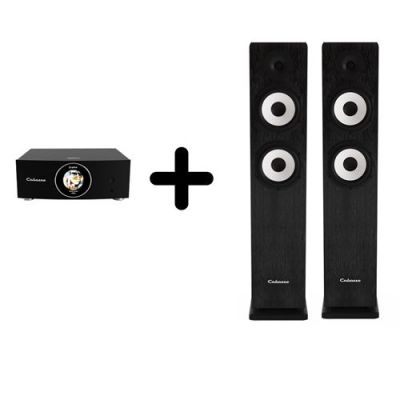 Un Ampli Cabasse AMP 240S + une paire d'enceintes colonne Cabasse Jersey MT32/2