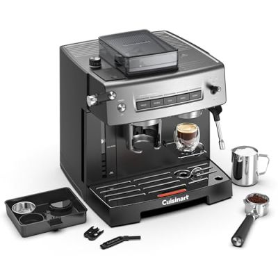 Machine expresso avec broyeur CUISINART Espresso Bar Grind & Brew EM640E - 20 bars