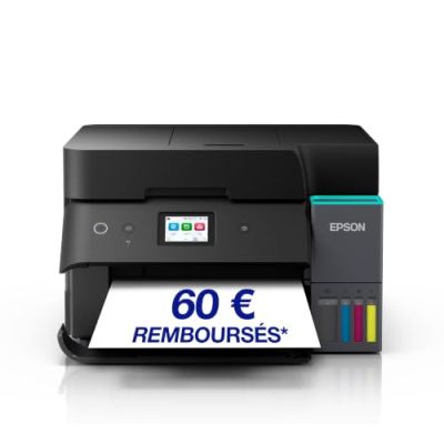 Imprimante multifonction jet dencre -EPSON EcoTank ET-4955 - Wi-Fi - Fax - Chargeur 30 feuilles