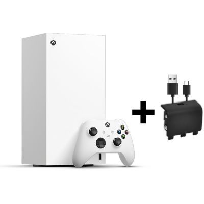 Pack Console Microsoft Xbox Series X Digital + Batterie Onlan