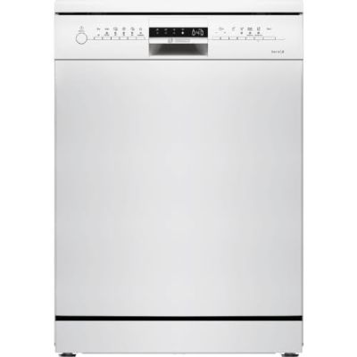 Lave-vaisselle pose libre BOSCH SMS2ITW65E SER2 - 12 couverts - Induction - L60cm - 46 dB - Blanc