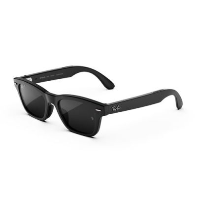 Lunettes connectée Meta Audio Ray-Ban Burbank Taille Moyenne Noir mat