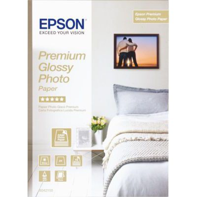 image Epson - EPS042155 - Premium Glossy Photo Paper - A4 - 210 x 297 mm - 15 Feuilles