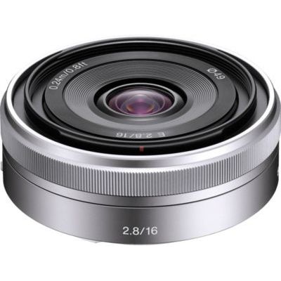 Sony Objectif SEL-16F28 Monture E APS-C 16 mm F2.8