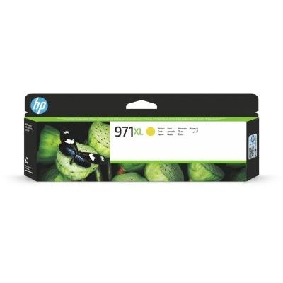 image HP 971XL CN628AE haut rendement, cartouche d'encre Authentique, imprimantes HP Officejet Pro X451/X476/X551/X576, Jaune