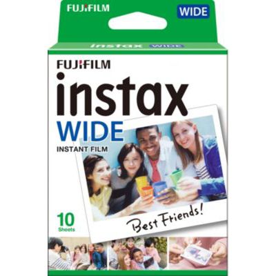 image Fujifilm Film Instax Wide Fujifilm Pack 1x10 poses