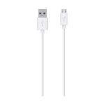 image produit Belkin - Cable micro-USB vers USB pour smartphone/tablette - 2 mètres - Blanc - livrable en France