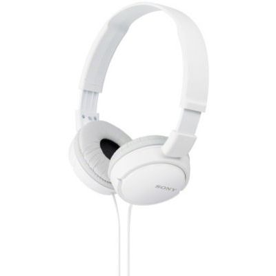 image Sony MDR-ZX110B Casque Pliable - Blanc & Répartiteur Audio 5 Casques, Blanc