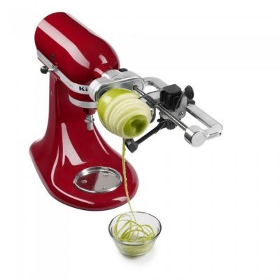 image KitchenAid 5KSM1APC Accessoire taille-légumes en spirales, Argenté
