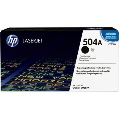 HP 504A Toner Noir Authentique (CE250A)