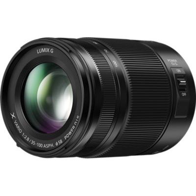 image Panasonic Lumix 35-100mm F2.8 | Objectif Téléphoto H-HSA35100E (Grande ouverture F2.8 constant, Stabilisé, Tropicalisé, equiv. 35mm : 70-200mm) Noir – Compatible monture Micro 4/3 Panasonic & Olympus