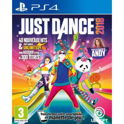 image Jeu Just Dance 2018 sur PS4