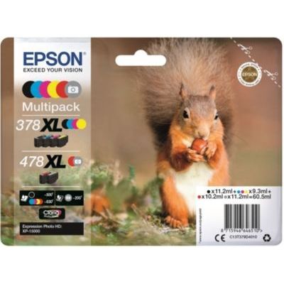image Ink/378XL+478XL Squirrel CMYKRG SEC