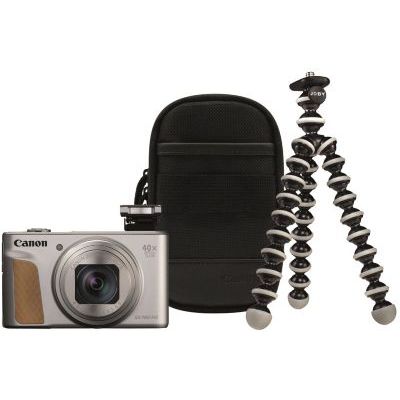 image Canon PowerShot SX740 HS Appareil-Photo Compact 20,3 MP 1/2.3" CMOS 5184 x 3888 Pixels Argent - Appareils Photos numériques (20,3 MP, 5184 x 3888 Pixels, CMOS, 40x, 4K Ultra HD, Argent)