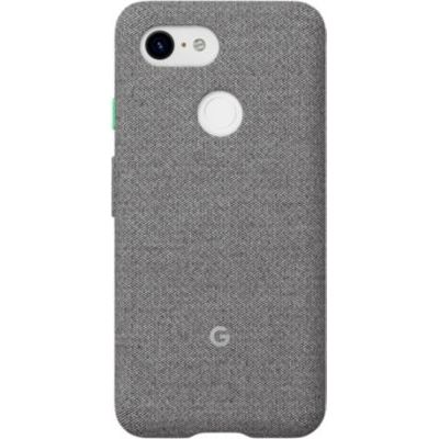 image Google Coque pour téléphone Pixel 3 en Tissu avec Bord Actif – Ciment